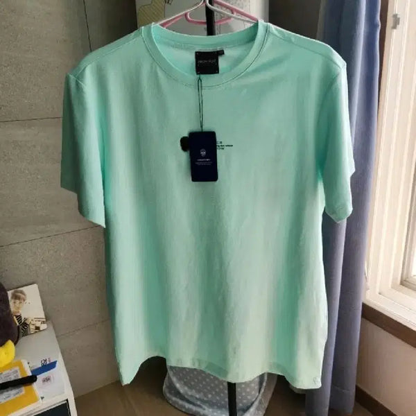 [BUNJANG] Sorona Spandex Fabric Mint Green Top (Size 100) / 어메이징 소로나원단 민트색 100