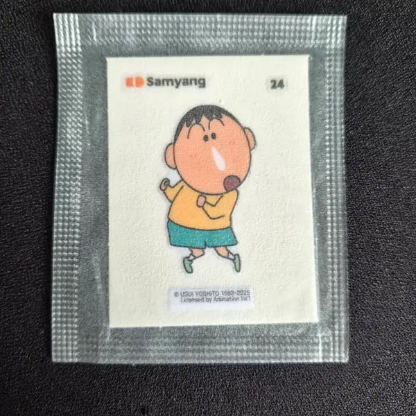 [BUNJANG] Samyang Crayon Shin-chan Maenggu Stiker Limited Edition No. 24 Sealed / 삼양 짱구는 못말려 맹구 띠부씰 한정판 24번 미개봉 새상품