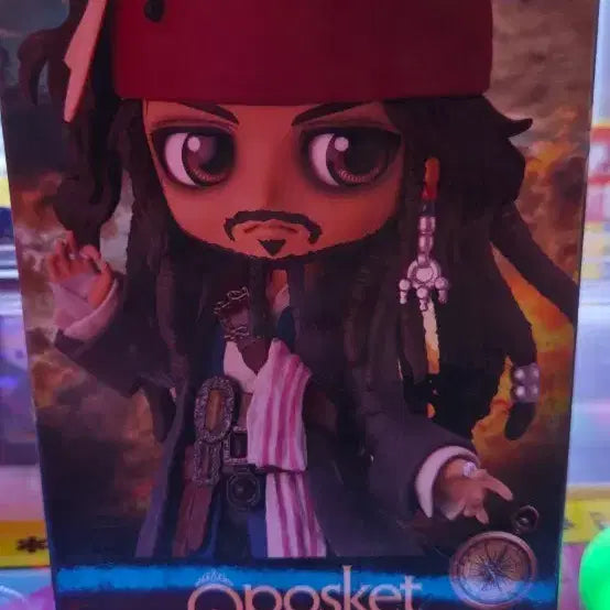 [BUNJANG] Disney Q posket Jack Sparrow Figure / 디즈니 Qposket 잭 스패로우 피규어