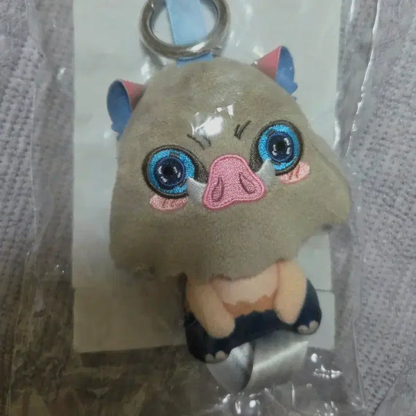 [BUNJANG] Furyu Demon Slayer Inosuke Moshipico Plush Doll (Sealed) / [미개봉] 귀멸의칼날 이노스케 후류 모찌피코 누이 솜인형 Furyu 귀칼