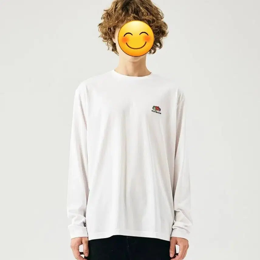 [BUNJANG] Fruit of the Loom Golden Blend Signature Long Sleeve Shirt / 프룻오브더룸 GOLDEN BLEND 시그니처 롱슬리브/S,M,L/새상품