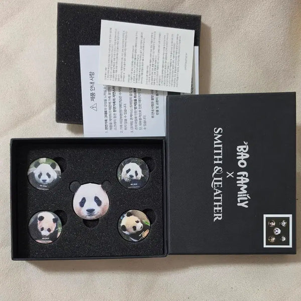 [BUNJANG] Everland Bao Family Smith Leather Magnet Set / 에버랜드 스미스레더 바오패밀리 마그넷세트