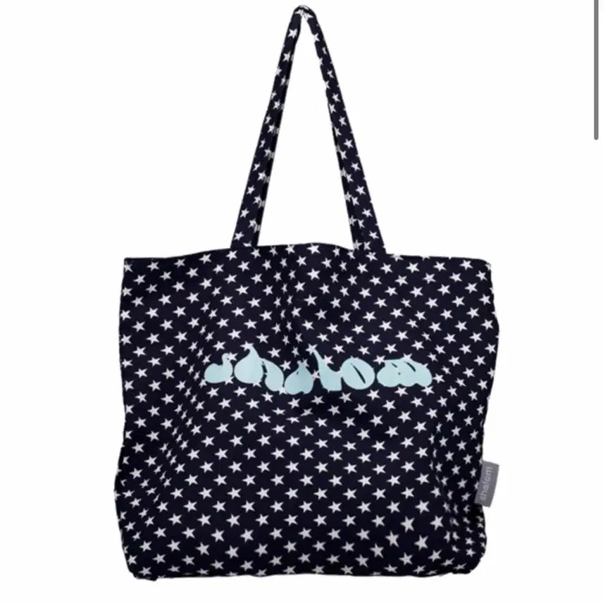 [BUNJANG] Shalom Club Starbag Navy Puro Star Bag Eco Bag / 샬롬클럽 스타백 네이비 puro star bag 에코백