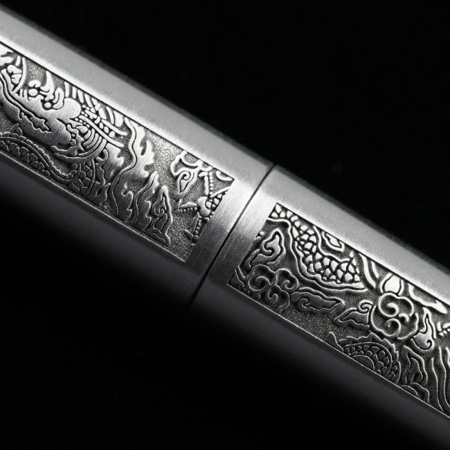 [BUNJANG] Sejong"Sejongdaewang" Black Pearl Fountain Pen (New) / 겸손 만년필 검은진주