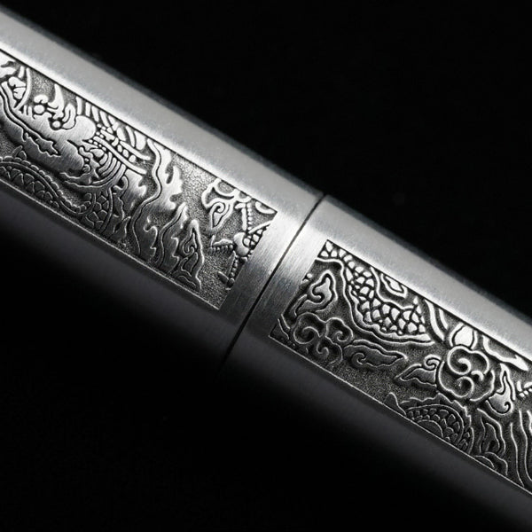 [BUNJANG] Sejong"Sejongdaewang" Black Pearl Fountain Pen (New) / 겸손 만년필 검은진주
