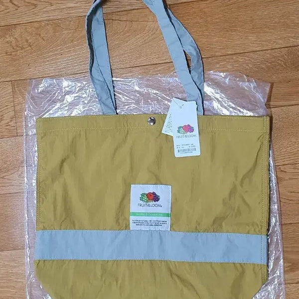 [BUNJANG] Fruit of the Loom Nylon Tote Bag L Yellow / 프룻 나일론 토트백 L (옐로우) /새상품