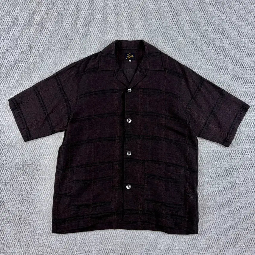 [BUNJANG] Needles 25SS Cabana Shirt Brown M / 니들스25SS 카바나셔츠브라운M