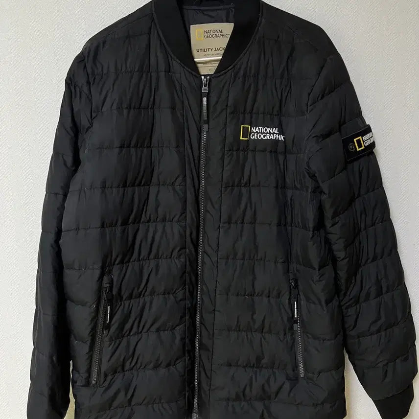 [BUNJANG] National Geographic Goose Down Bomber Jacket L / 내셔널지오그래픽 구스 패딩 봄버 자켓 L