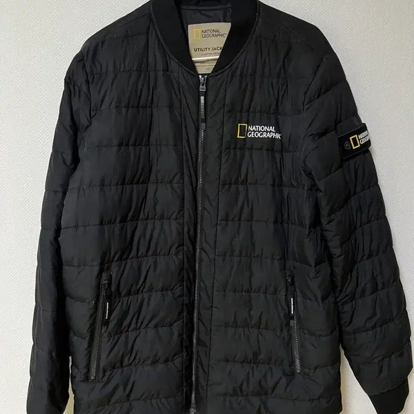 [BUNJANG] National Geographic Goose Down Bomber Jacket L / 내셔널지오그래픽 구스 패딩 봄버 자켓 L