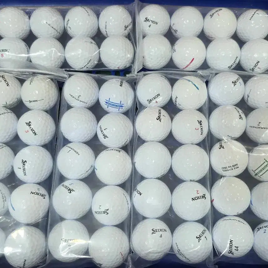 [BUNJANG] Srixon 2/4-Piece Golf Balls (A+ Grade) - 60 Count / 스릭슨2/4피스60개(A+급)골프공 로스트볼
