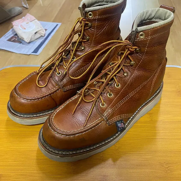 [BUNJANG] Thorogood Moc Toe 7.5 Size Boots / [THOROGOOD] 쏘로굿 목토 7 1/2사이즈