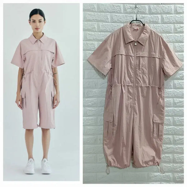 [BUNJANG] Witu M. Basa Reok Pink Jumpsuit / 위뜨 M.바스락핑크 점프수트
