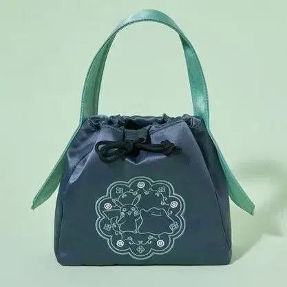 [BUNJANG] Pokemon Store Traditional Edition Lucky Pouch Green / 포켓몬 스토어 전통 에디션 복조리 파우치 그린