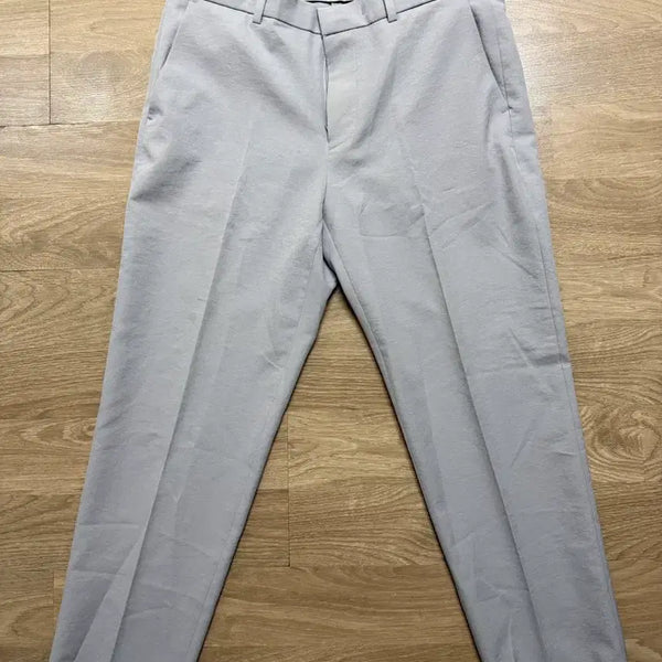 [BUNJANG] Logan Slacks Pants Light Grey / [L]로건 슬랙스 바지 라이트 그레이