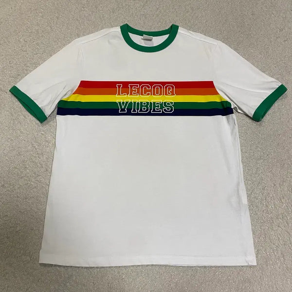 [BUNJANG] Le Coq Sportif Ringer T-Shirt / 르꼬끄 반팔티 링거티