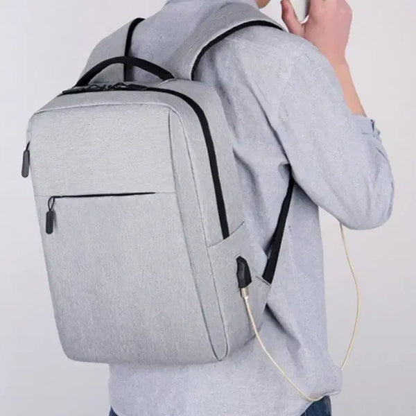 [BUNJANG] Men's Casual Backpack with USB Port / 남성용 캐주얼 백팩 USB 포트 탑재