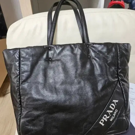 [BUNJANG] Prada Padded Shopper Bag / 정품 프라다 패딩 쇼퍼백