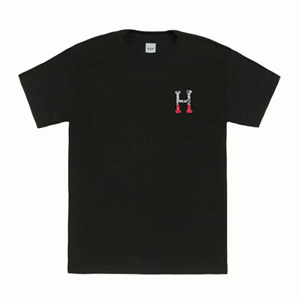 [BUNJANG] HUF CLASSIC H DIPPED CAMO SS TEE - BLK (S) / [새상품] 허프 티셔츠 S사이즈 CLASSIC H DIPPED CAMO SS TEE - BLK