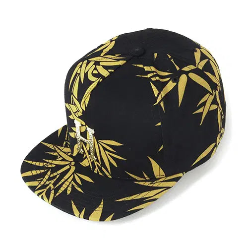 [BUNJANG] HUF Hammered Metal H Bamboo Strapback Cap - Black / [새상품] 허프 모자 HAMMERED METAL H BAMBOO STRAPBACK-BLK