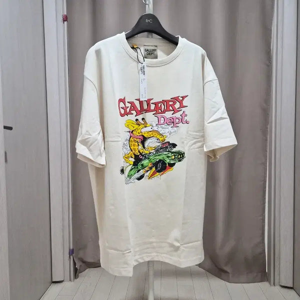 [BUNJANG] Gallery Department Short Sleeve T-Shirt Ivory / 갤러리 디파트먼트 반팔티 .아이보리. 새상품