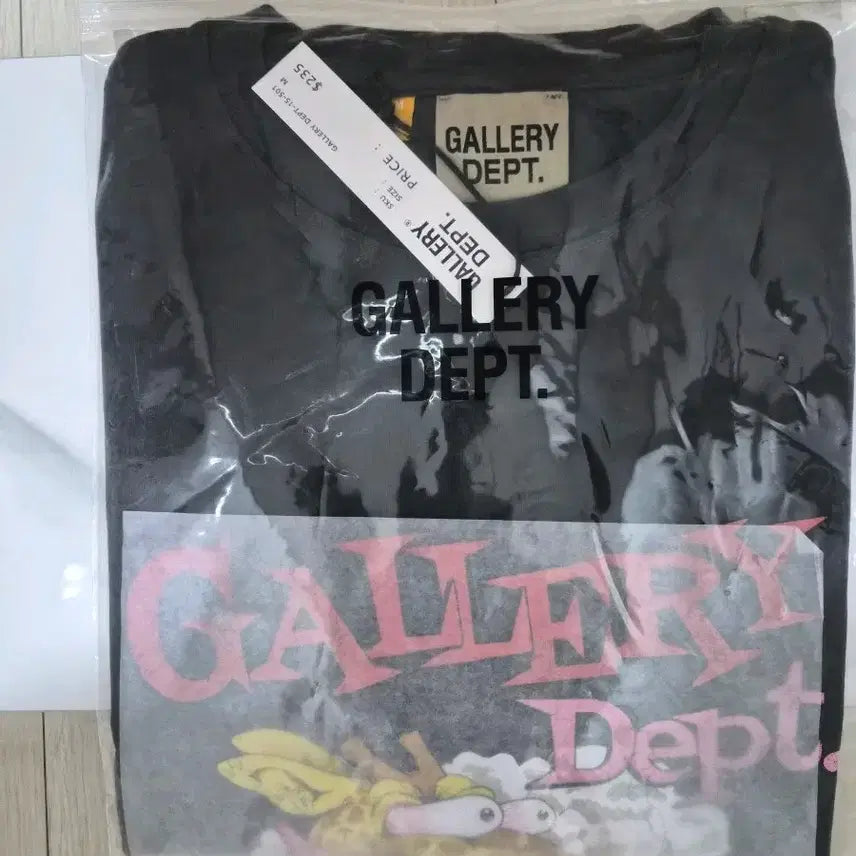 [BUNJANG] Gallery Department Charcoal Short Sleeve T-Shirt / 갤러리 디파트먼트 반팔 티셔츠 챠콜 . 새상품