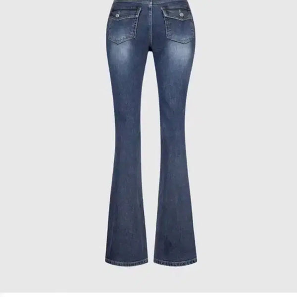 [BUNJANG] Gooze Pocket Button Bootcut Jeans S / 구즈 포켓버튼부츠컷 진청 S
