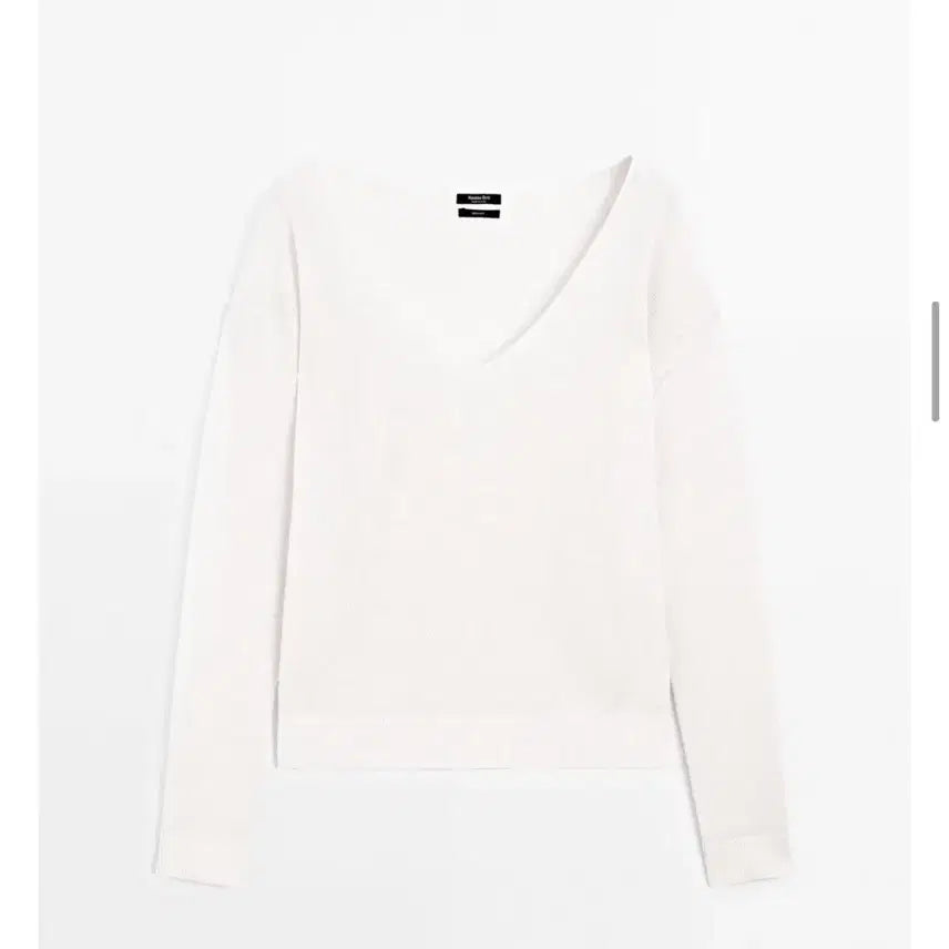 [BUNJANG] Massimo Dutti Linen V-Neck Knit / 마시모두띠 V넥 니트 정품 화이트 브이넥 린넨니트 린넨 리넨 여름니트 장마