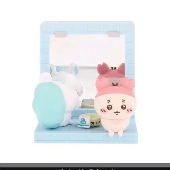 [BUNJANG] Monkaji Onsen Kuji D Prize Figure (Momonga & Kani) / 먼작귀 온천 쿠지 D상 피규어 (모몽가 & 카니) (배송포함3)