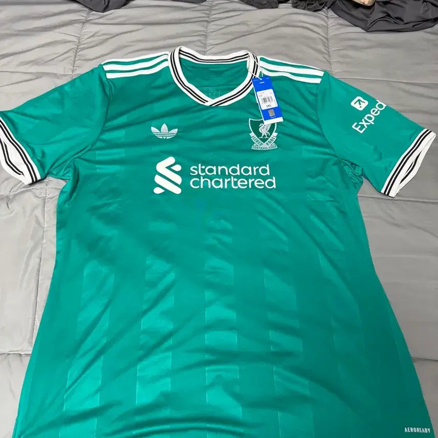 [BUNJANG] Adidas Liverpool FC 25/26 Away Authentic Jersey XL / 아디다스 리버풀FC 25/26어웨이 유니폼 국내3xl