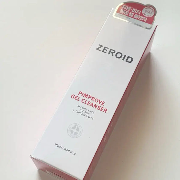 [BUNJANG] Zeroid Pimprove Gel Cleanser 180ml / [여드름균 항균]제로이드 핌프로브 젤 클렌저 180ml