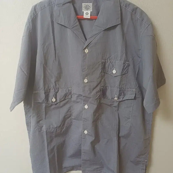 [BUNJANG] Post Overalls Stripe Shirt L Size / 포스트어버롤즈 셔츠L사이즈