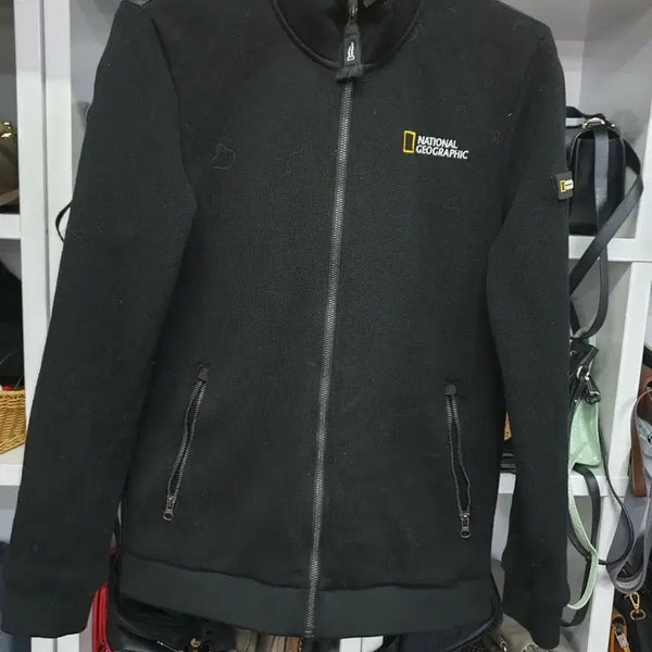 [BUNJANG] National Geographic Fleece Padded Jacket L / 내셔널지오그래픽 플리스 패딩 L 사진참고