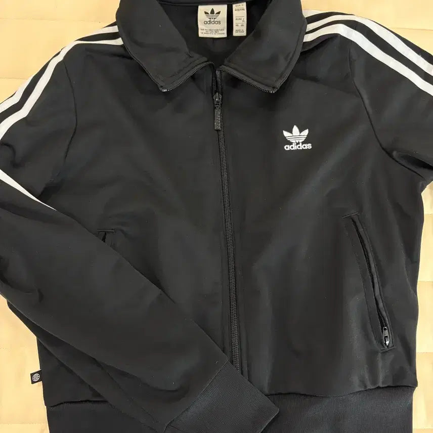 [BUNJANG] Adidas Track Top Jersey Black / 아디다스 져지 트랙탑 블랙