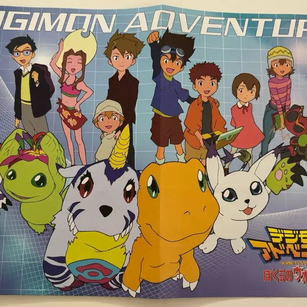 [BUNJANG] Digimon: Our War Game! Poster Booklet / 디지몬 워게임 포스터 책자