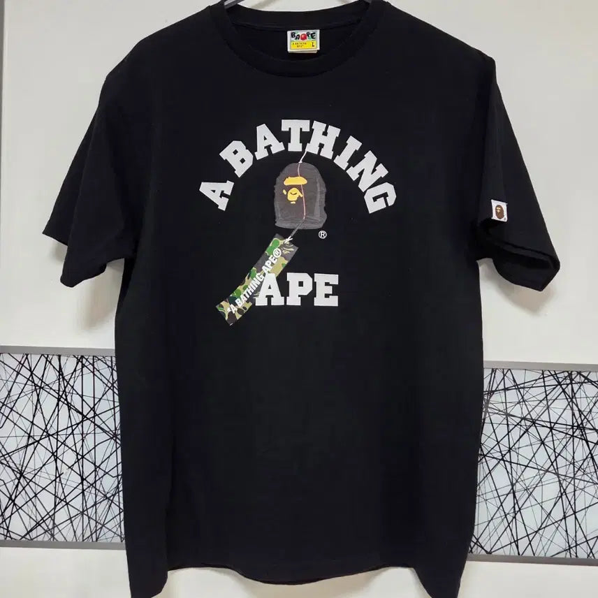 [BUNJANG] BAPE 25 S/S Japanese Wind Chime T-Shirt Black / L 베이프 25 S/S 재패니즈 윈드 차임 티셔츠 블랙