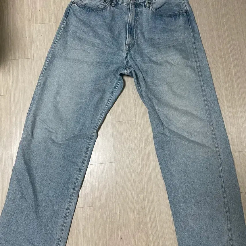[BUNJANG] Khakis 24SS Croft Relaxed Jean Light Blue / 카키스 24SS 크로프트 릴렉스드진 연청