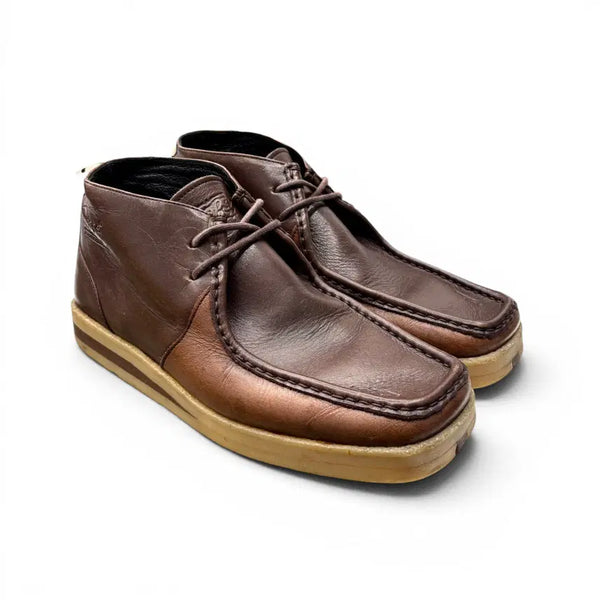 [BUNJANG] WTAPS Leather Moccasin Boots 250-255mm / 더블탭스 레더 모카신 부츠 250-255mm