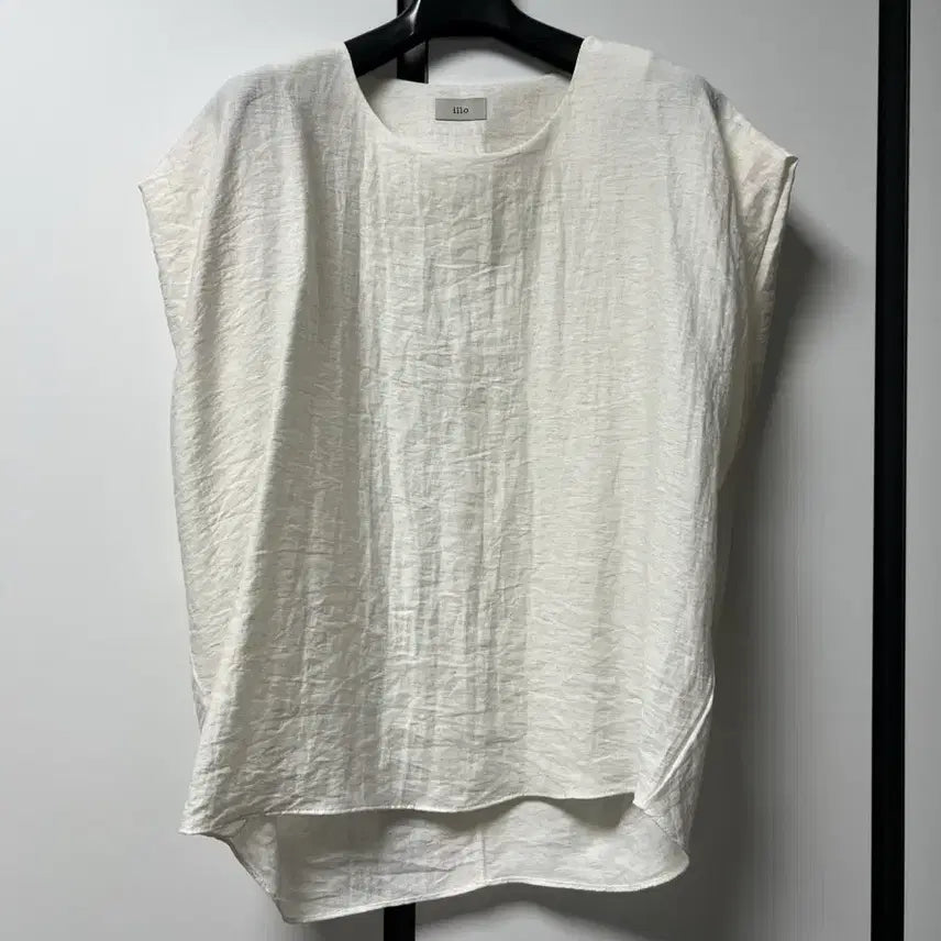 [BUNJANG] Elegant Wrinkle Blouse (Free Size) / 우아한 링클 주름 블라우스