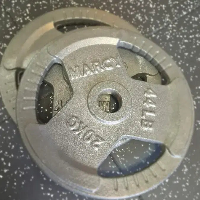 [BUNJANG] Marcy 44lb (20kg) Olympic Weight Plates (2-pack) / 40kg 원퍈/ 마르시 20kg/44lb 원판