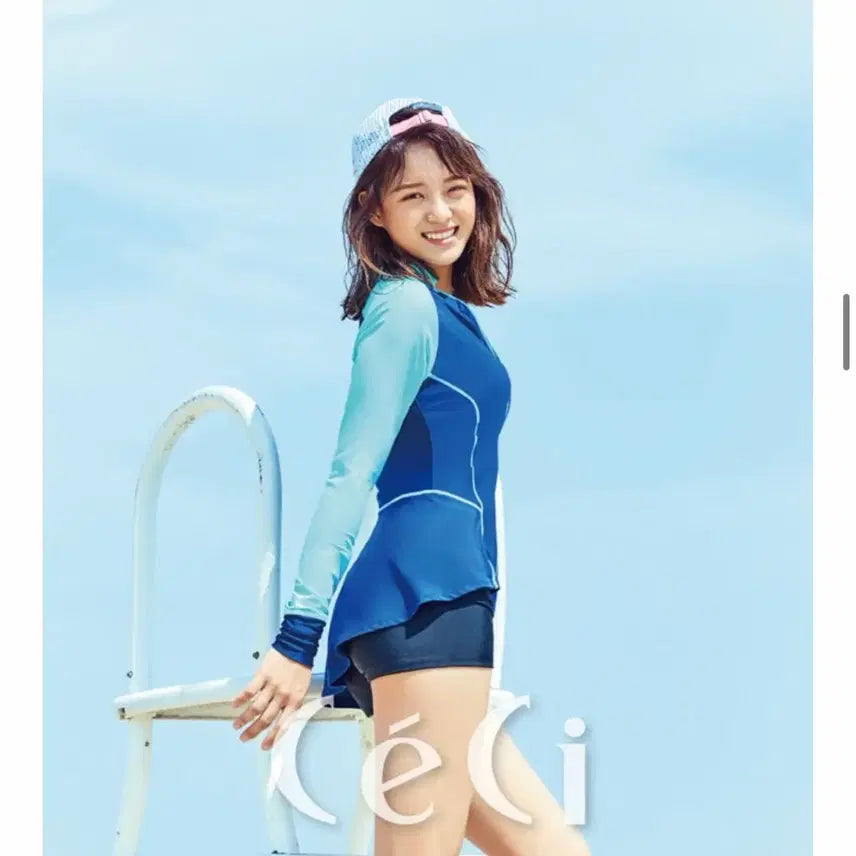 [BUNJANG] Renoma Women's Rash Guard Full Set / [여성] 레노마 래쉬가드 풀세트