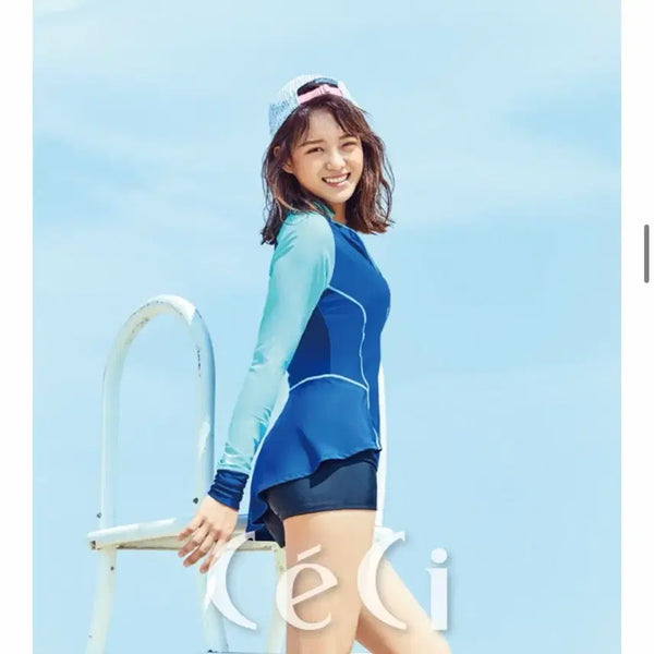 [BUNJANG] Renoma Women's Rash Guard Full Set / [여성] 레노마 래쉬가드 풀세트