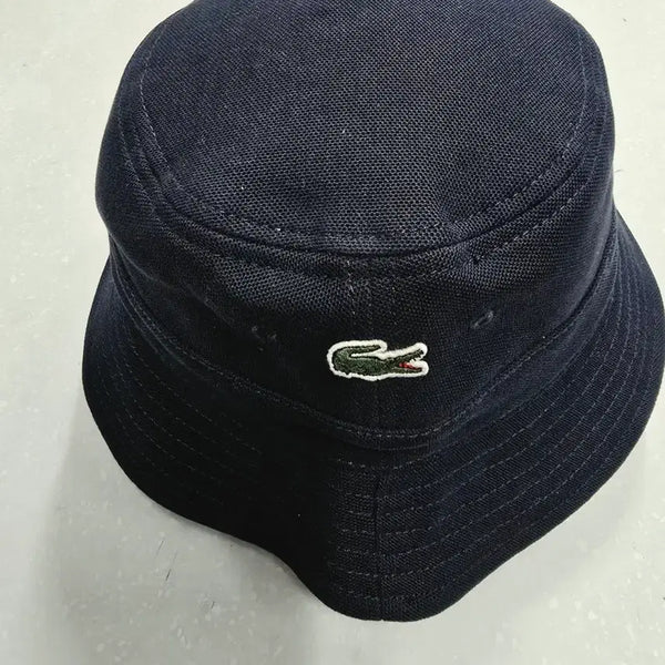 [BUNJANG] Lacoste Navy Bucket Hat L / 라코스테 네이비 벙거지 모자L