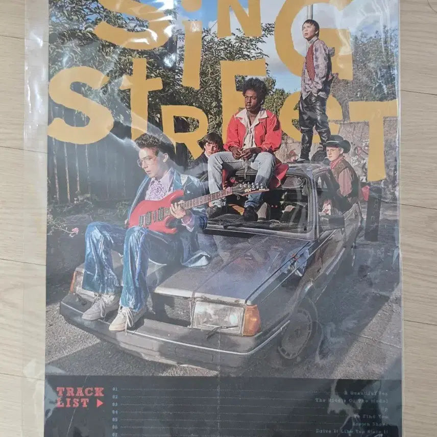 [BUNJANG] Once - Sing Street Soundtrack Poster Tracklist / 싱스트리트 포스터 트랙리스트