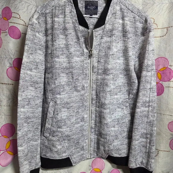 [BUNJANG] BASSO HOMME Premium Zip-Up Cool Jacket (Size 105) / BASSO HOMME 프레미엄 집업 쿨자켓 105