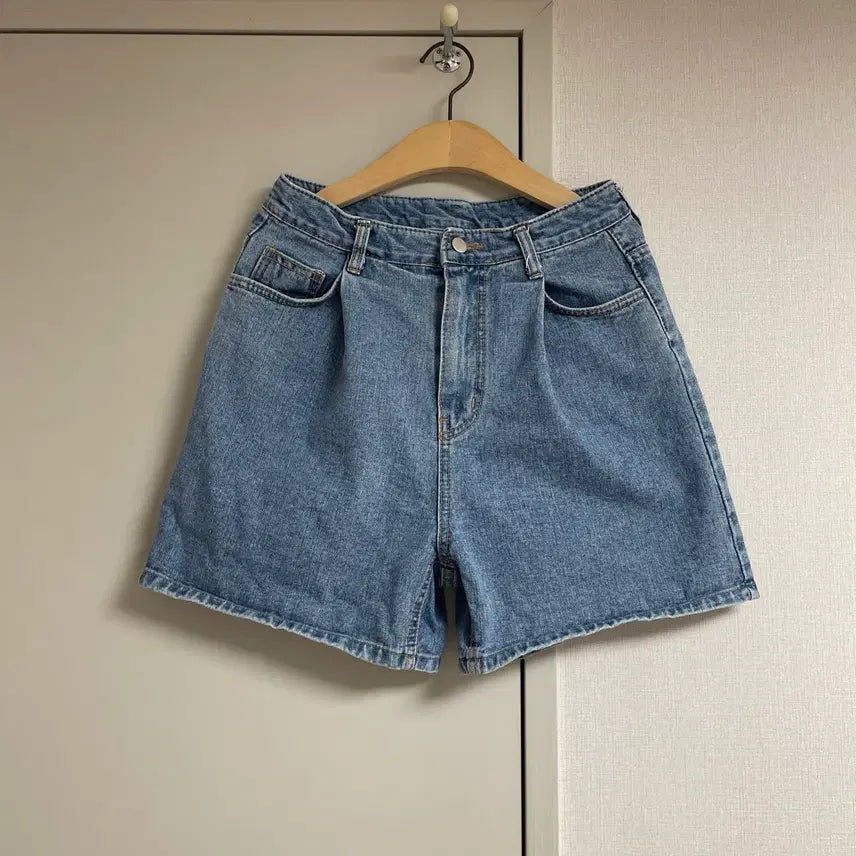 [BUNJANG] AURA Denim Short Pants / AURA 데님 숏팬츠