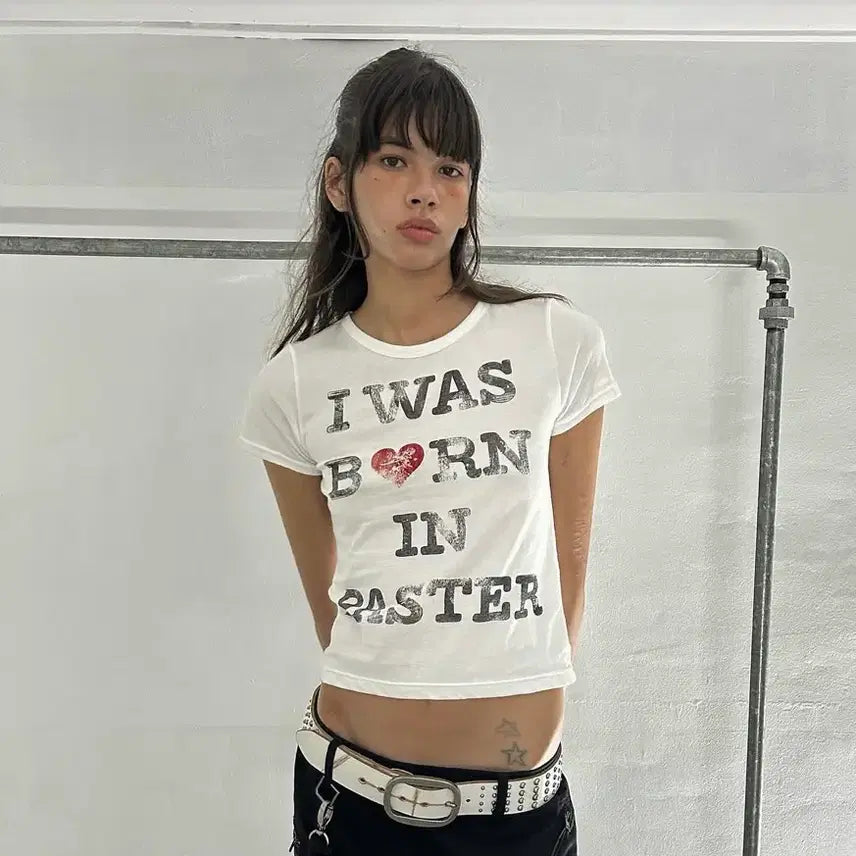 [BUNJANG] Paster White T-Shirt / 패스터 Paster 티셔츠 화이트