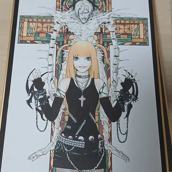 [BUNJANG] Death Note Amane Misa Exhibition Shikishi / 데스노트 원화전 아마네 미사 전시회 색지