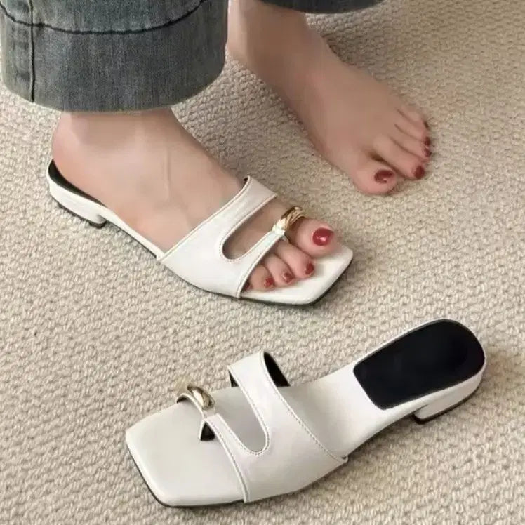 [BUNJANG] Women's Summer Slippers Size 245 / ㅁ새상품ㅁ 여성조리 여름슬리퍼 245