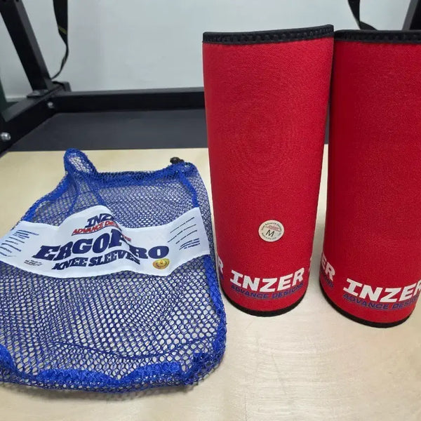 [BUNJANG] INJEAR Ergo Pro Knee Sleeve M Red / [새상품] 인저 에르고 프로 니슬리브 M 레드