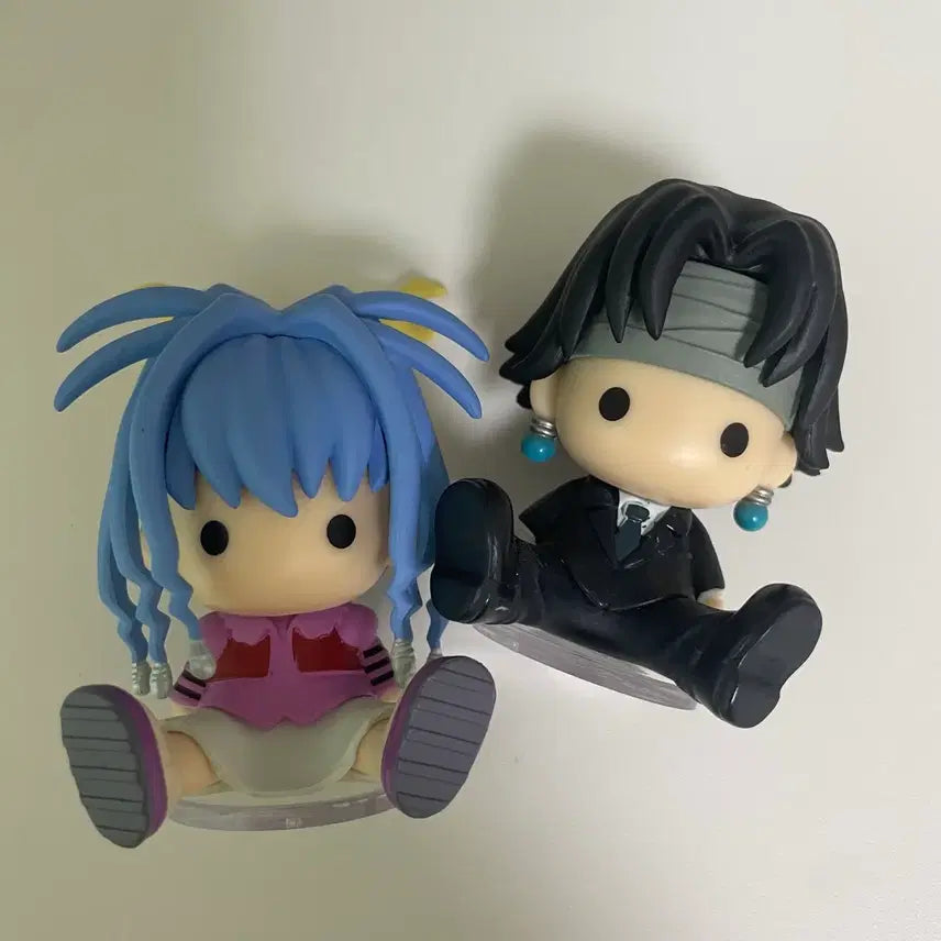 [BUNJANG] Hunter x Hunter Chrollo Lucilfer Pet Bottle Cap Figure Bundle Set / 헌터헌터 네온 클로로 페타돌 일괄 양도